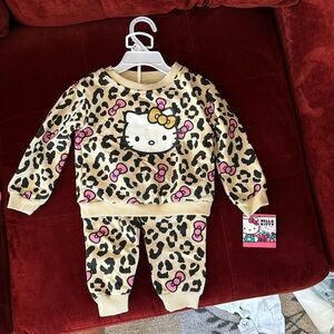 Hello Kitty shirt and pants, brand new with tags, never worn
